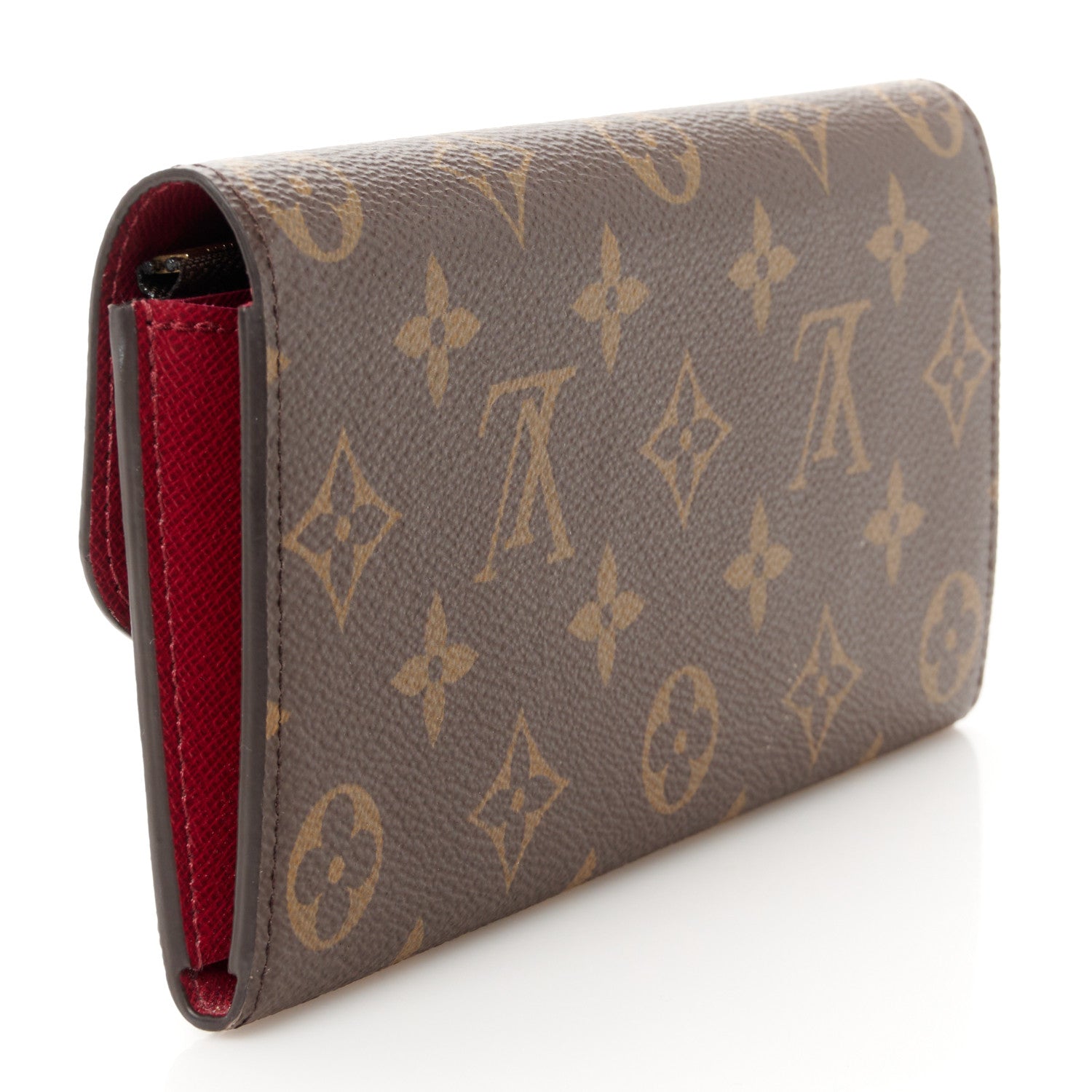 Louis Vuitton Monogram Emilie Wallet Fuchsia 3 of 8