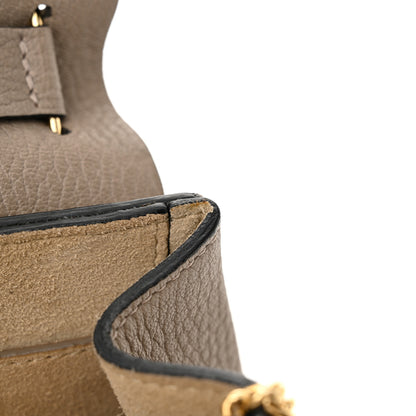 Chloe Grained Lambskin Mini Drew Shoulder Bag Motty Grey 11 of 11