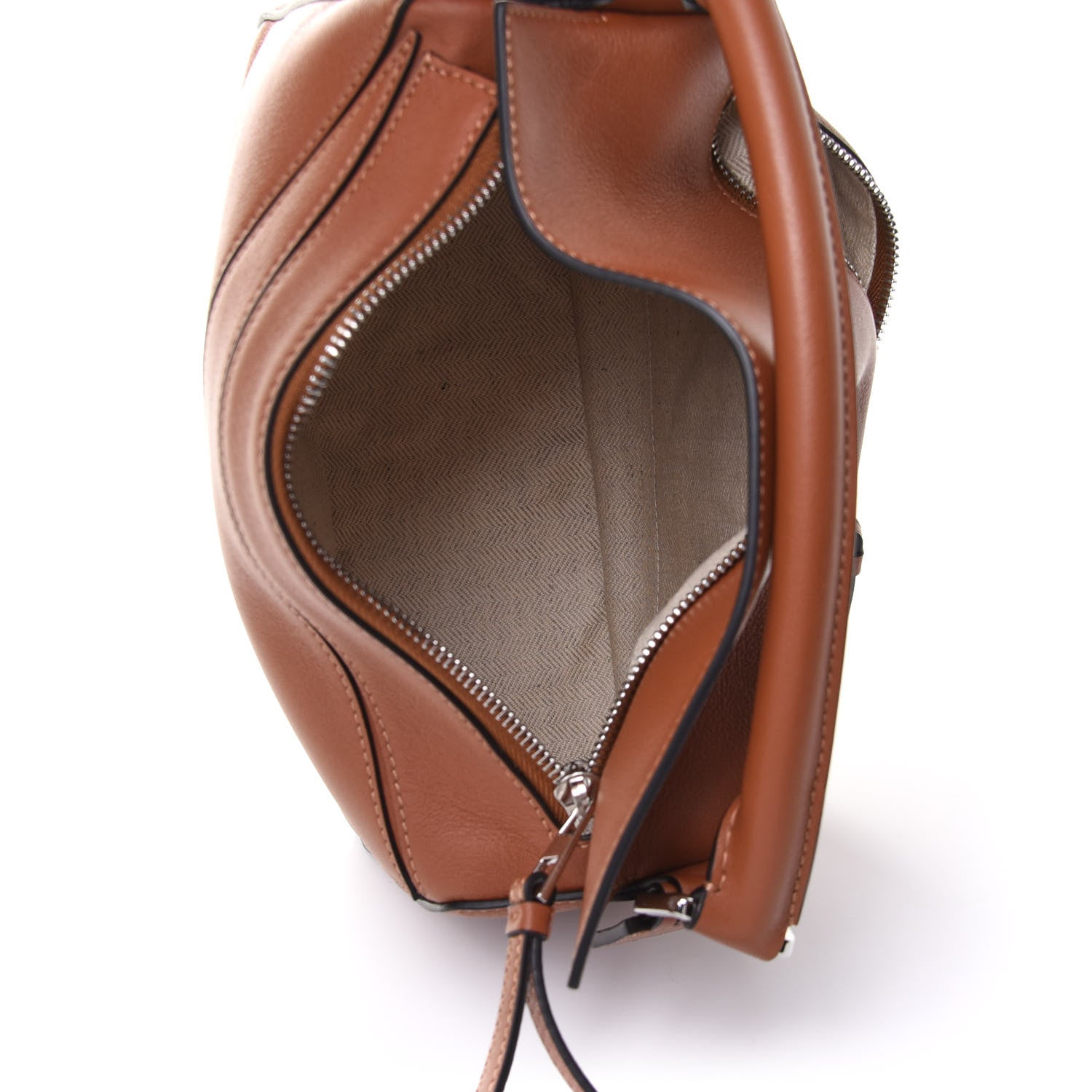 Loewe Calfskin Small Puzzle Bag Tan 5 of 9