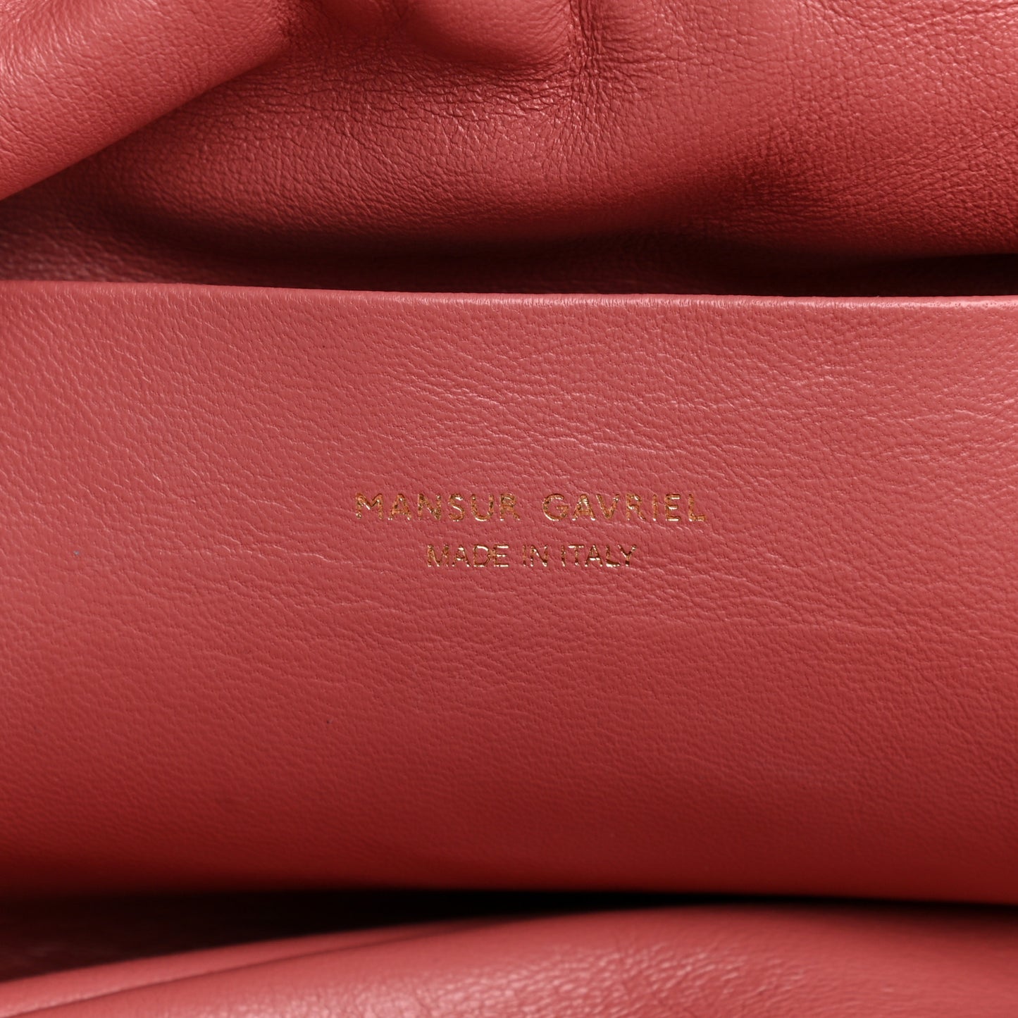 Lambskin Cloud Clutch Rosa Blush