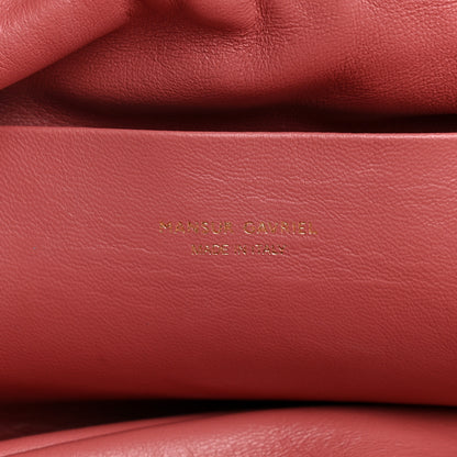 Mansur Gavriel Lambskin Cloud Clutch Rosa Blush 6 of 7