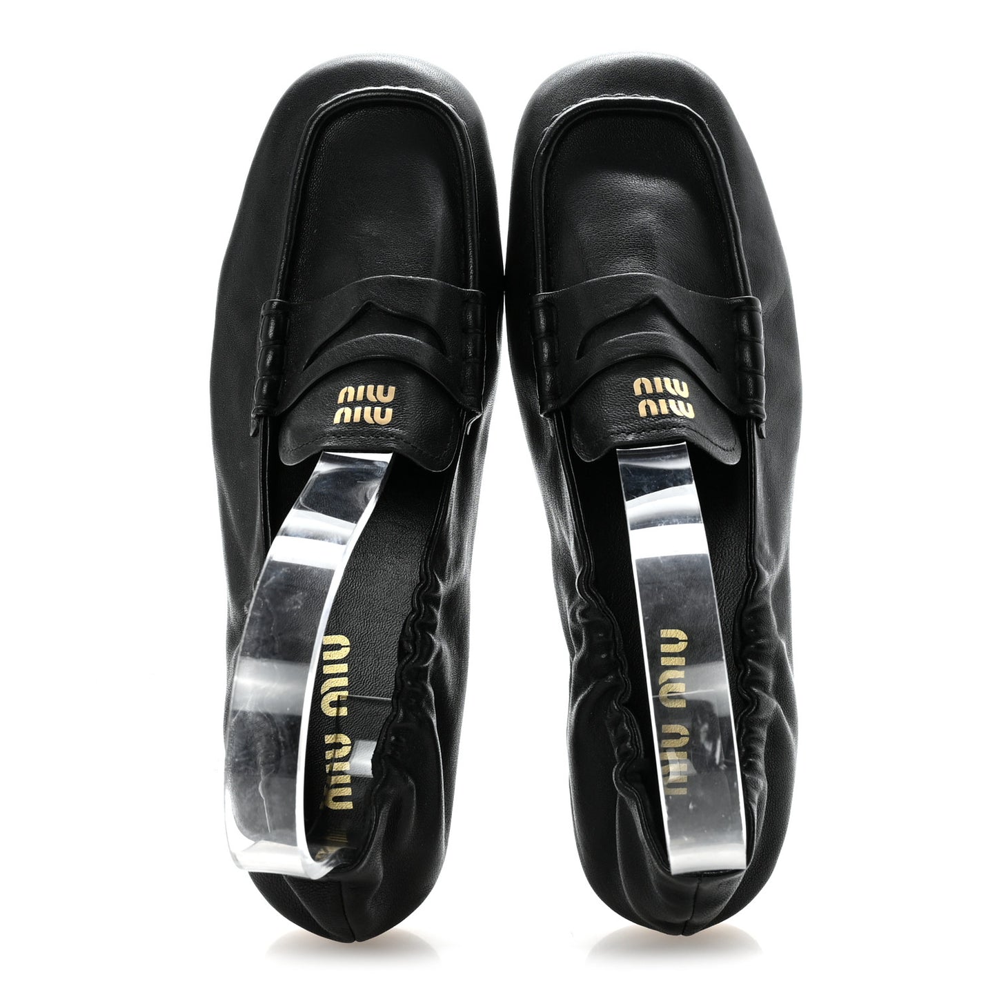 Ruches Nappa Loafer 38 Black