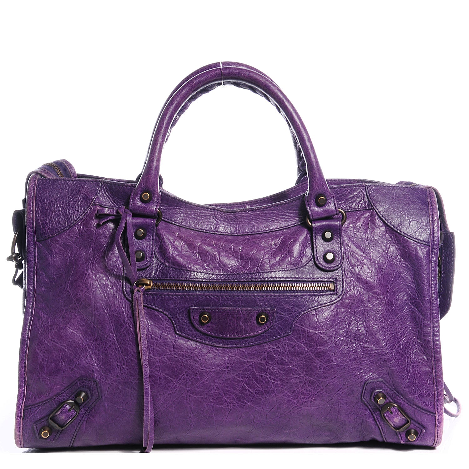 Balenciaga Agneau City Dark Violet 1 of 12