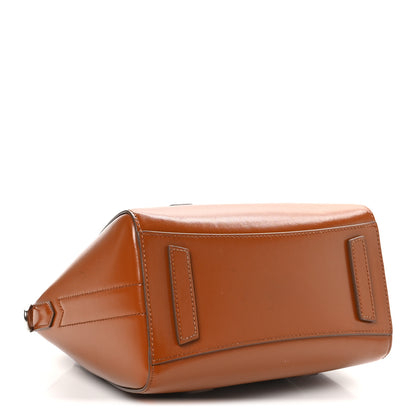 Givenchy Box Calfskin Mini Lock Antigona Shoulder Bag Beige Chestnut 4 of 10