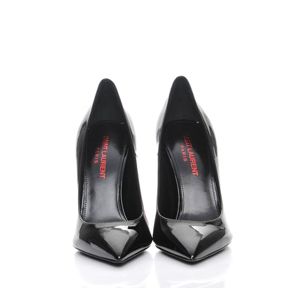 Saint Laurent Patent Opyum 100 Pumps 36 Black Red 2 of 10