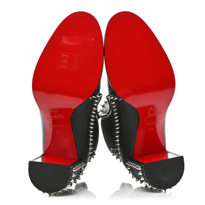 Christian Louboutin Calfskin Spikes Chelsea Outline Boots 37.5 Black 5 of 9