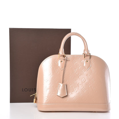 Louis Vuitton Vernis Alma PM Rose Florentin 9 of 9