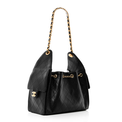 Chanel Caviar Quilted Small Chanel 25 Handbag Black 3 of 11