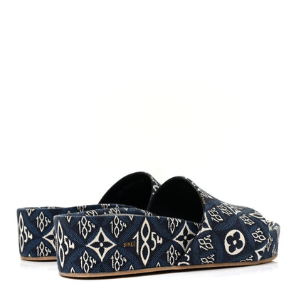Louis Vuitton Jacquard Since 1854 Lock It Flat Mule 36 4 of 9