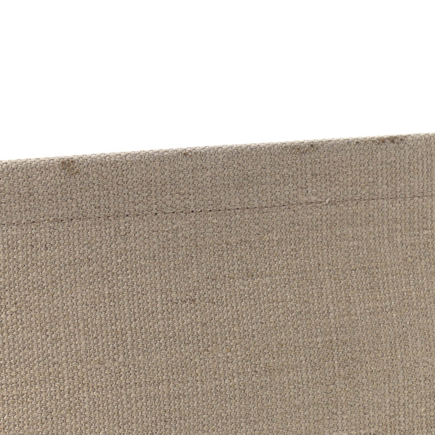 Saint Laurent Linen Calfskin Small Rive Gauche Tote Greggio Natural 10 of 12
