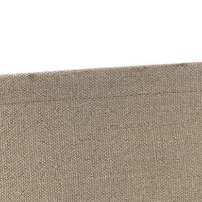 Saint Laurent Linen Calfskin Small Rive Gauche Tote Greggio Natural 10 of 12