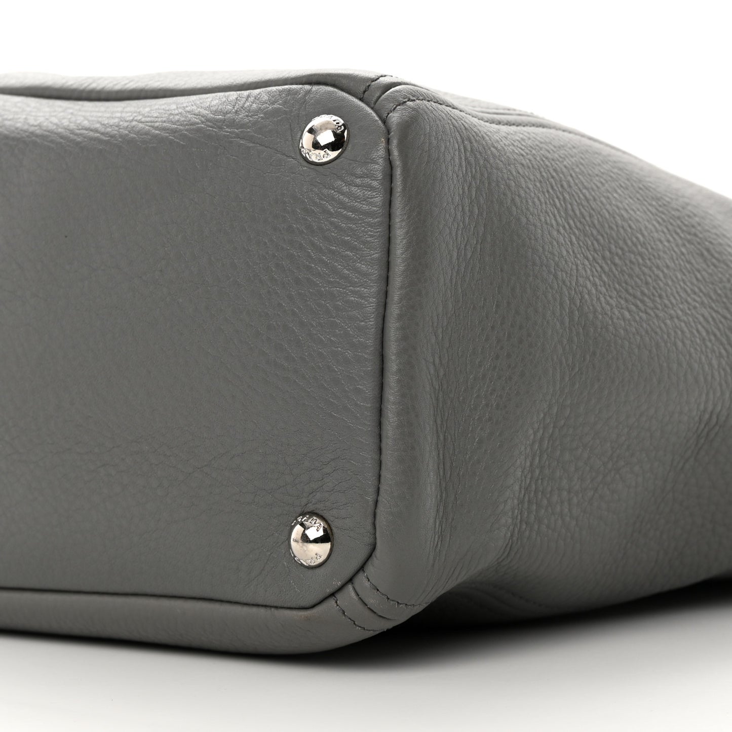 Vitello Daino Side Pocket Tote Marmo