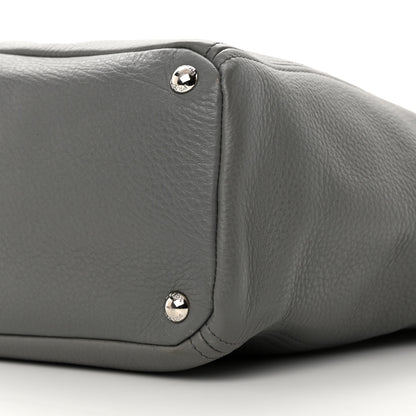 Prada Vitello Daino Side Pocket Tote Marmo 11 of 18