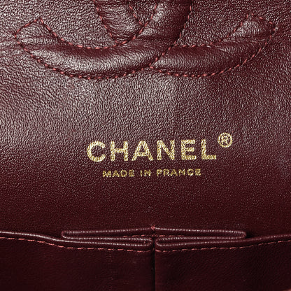 Chanel Lambskin Quilted Medium Double Flap Black 6 of 20