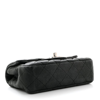 Chanel Iridescent Caviar Quilted Extra Mini Flap Black 4 of 11