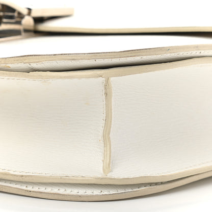 Celine Liege Calfskin Medium Classic Box Flap Bag White 9 of 16