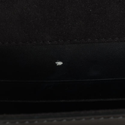 Louis Vuitton Calfskin Chain Louise GM Black 8 of 9