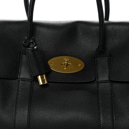 Mulberry Small Classic Grain Bayswater Black 8 of 10