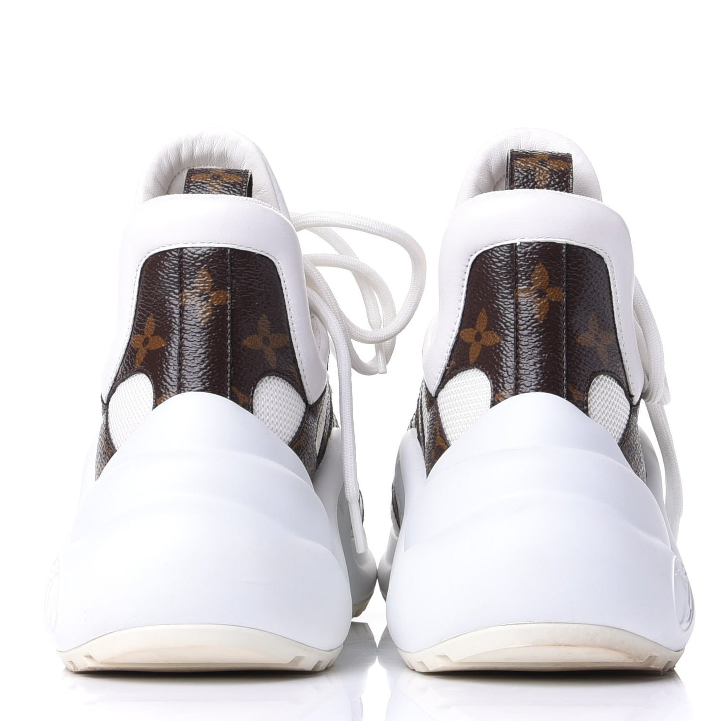 Patent Monogram LV Archlight Sneakers 36 White