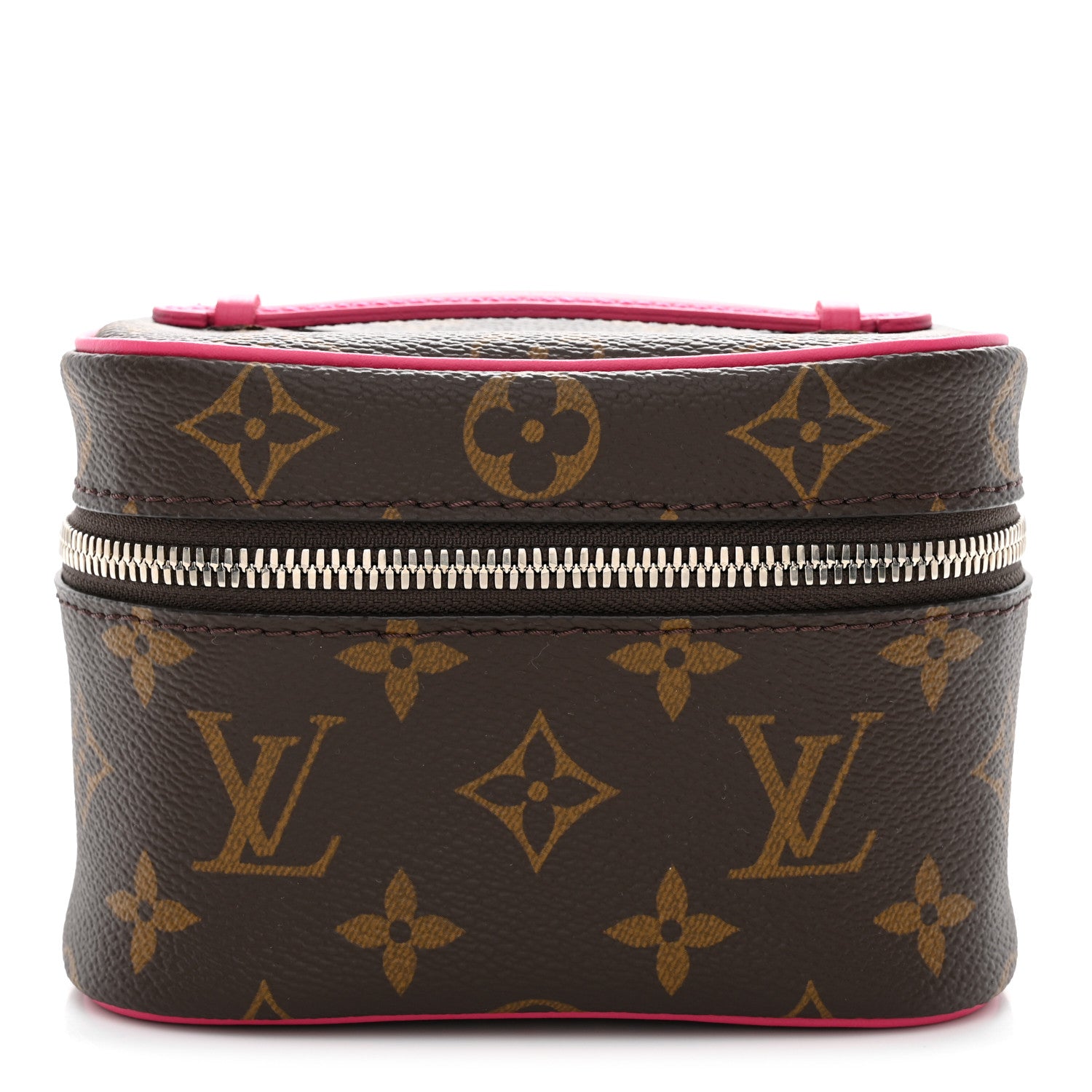 Louis Vuitton Monogram Macassar Nice Nano Rose Pondichery 1 of 7