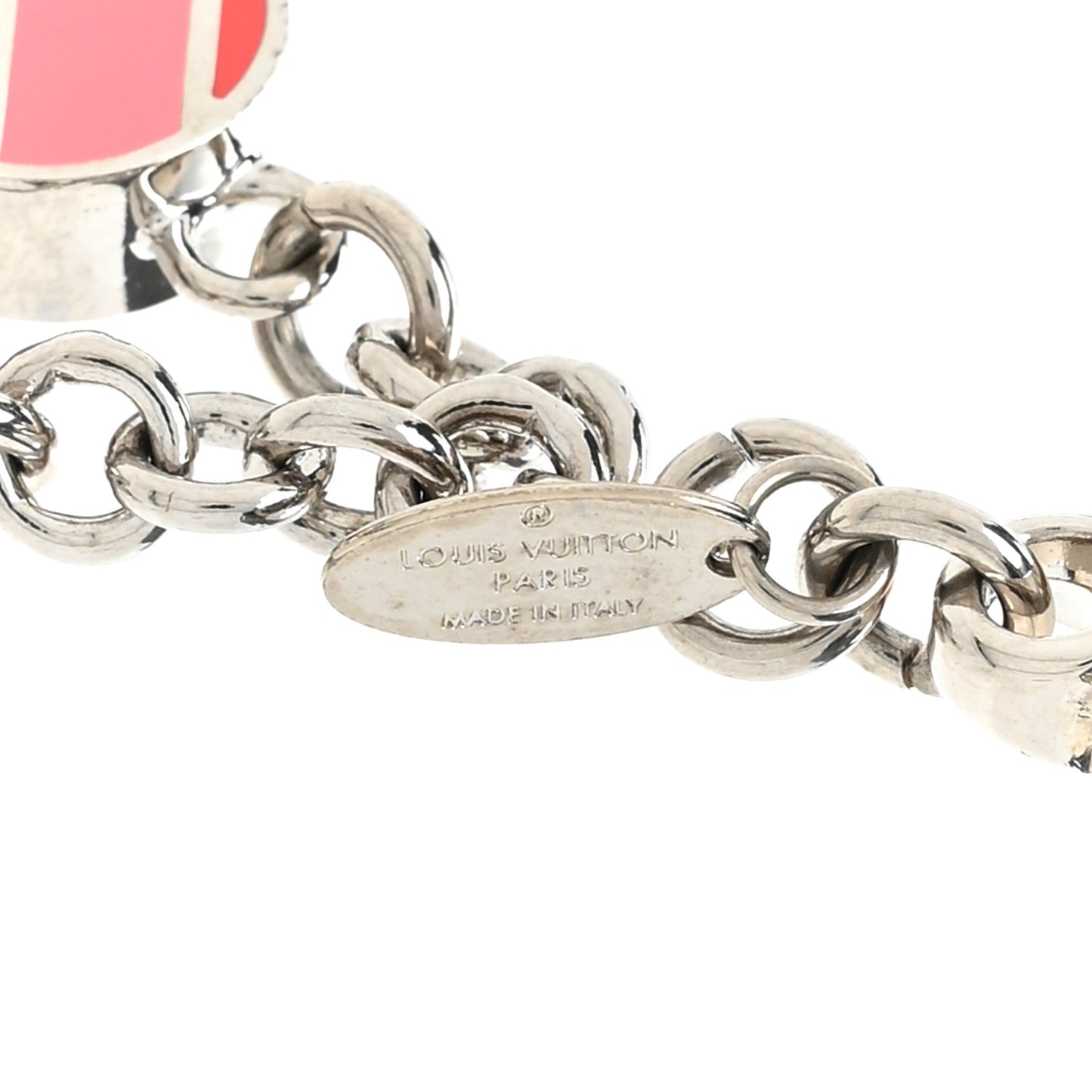 Sweet Stripes Flower Bag Charm