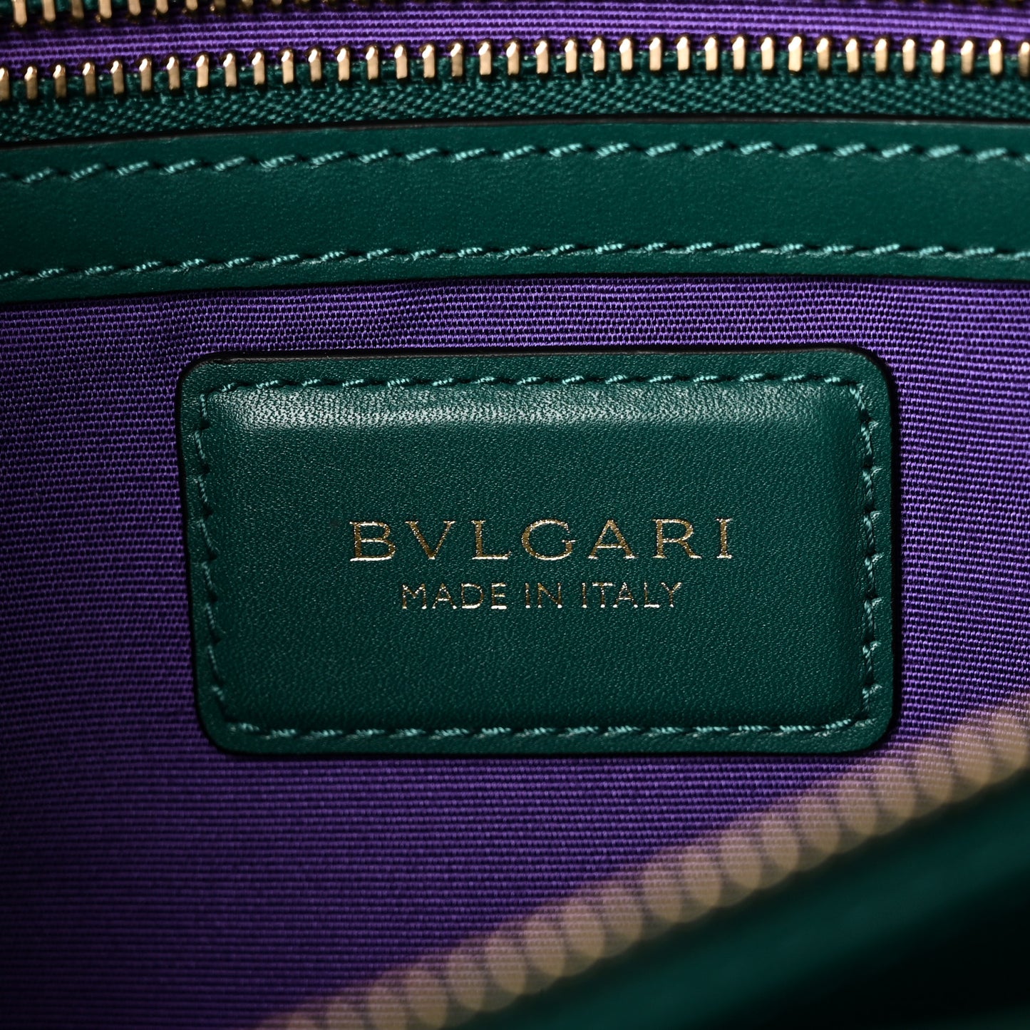 Calfskin Serpenti Forever Shoulder Bag Emerald Green