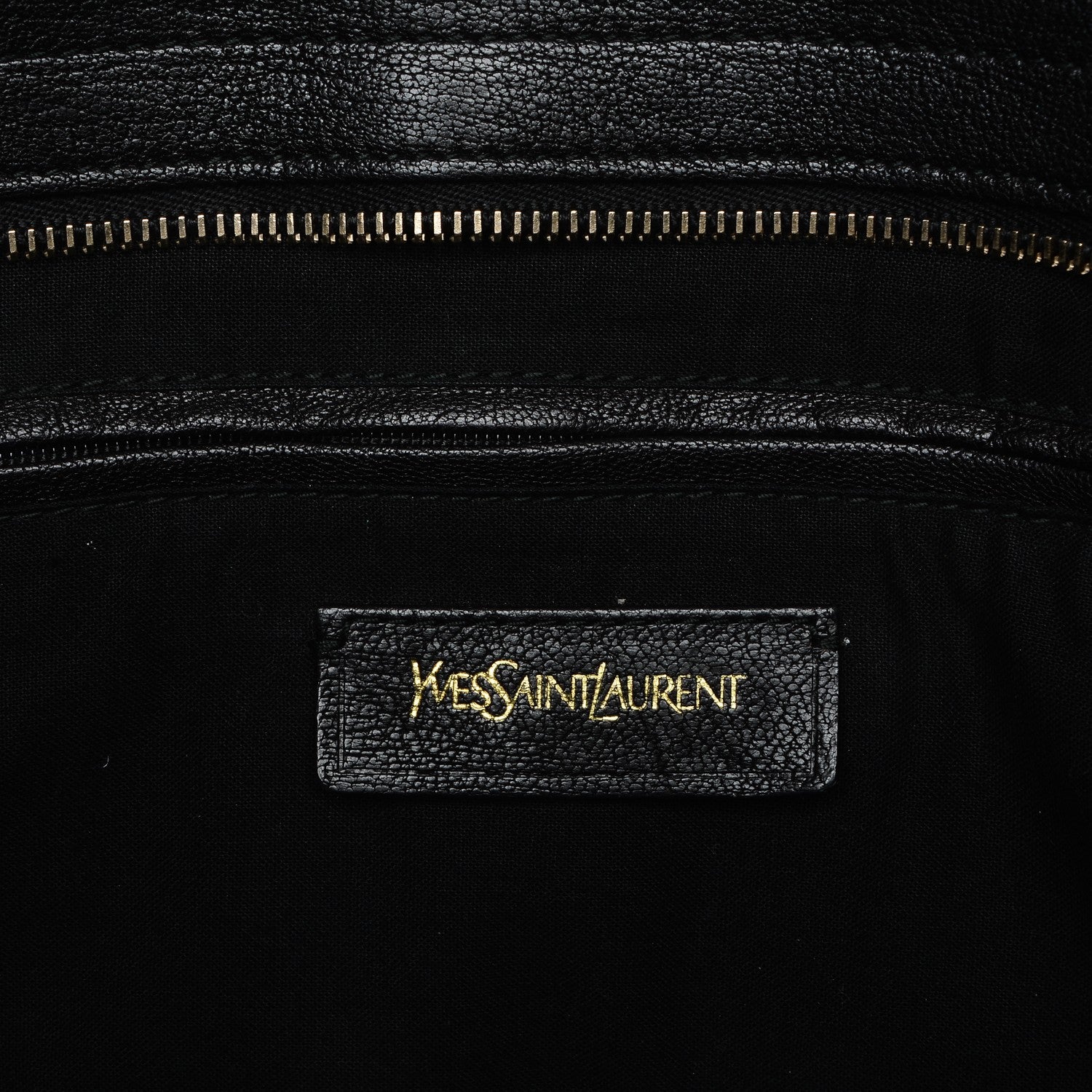 Saint Laurent Sheepskin Large Cabas ChYc Black 6 of 9
