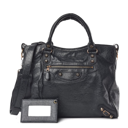 Balenciaga Agneau Giant 12 Rose Gold Hardware Velo Dark Night 1 of 18