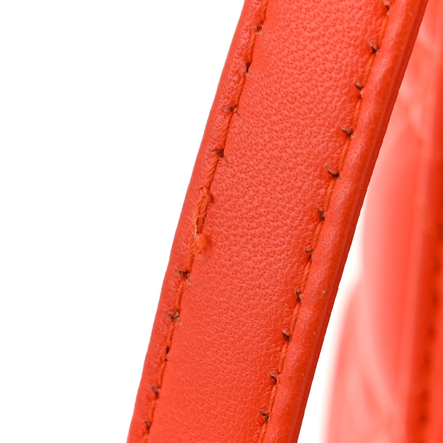 Lambskin Cannage Medium Lady Dior Orange