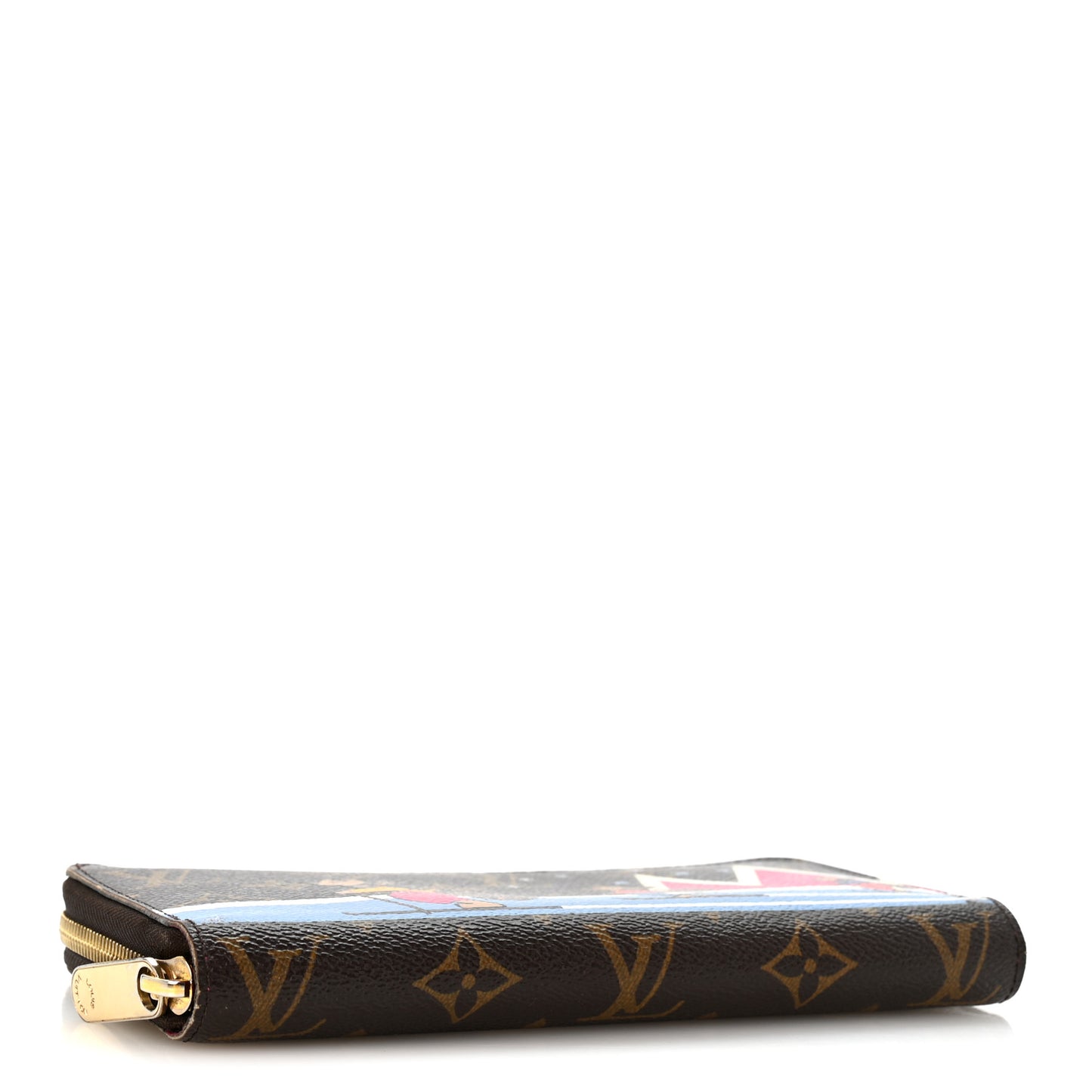 Monogram 2018 Christmas Animation Zippy Wallet