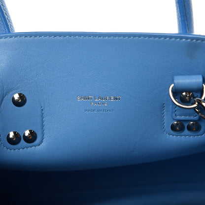 Saint Laurent Grained Calfskin Baby Sac De Jour Blue Clair 6 of 11