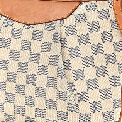 Louis Vuitton Damier Azur Siracusa MM 9 of 11