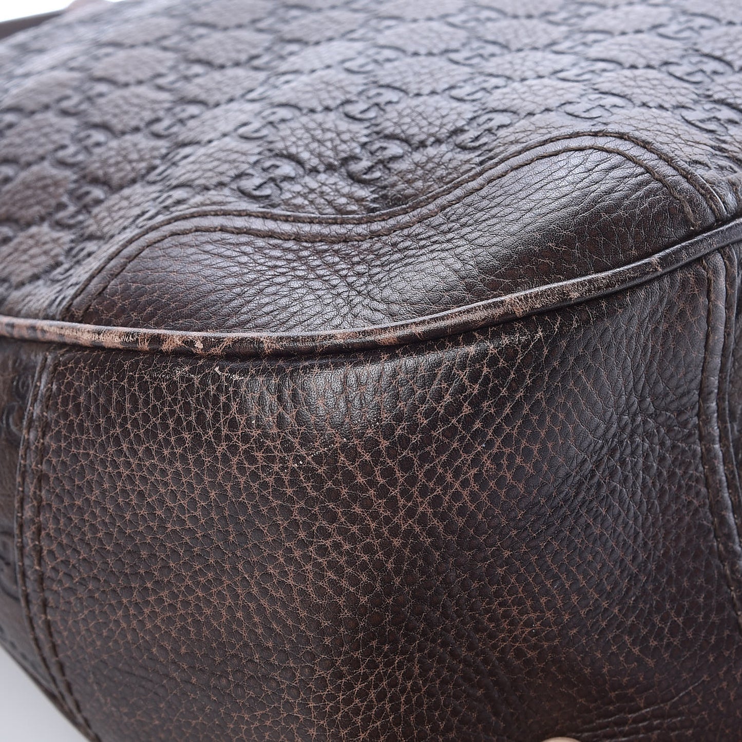 Guccissima Catherine Hobo Brown