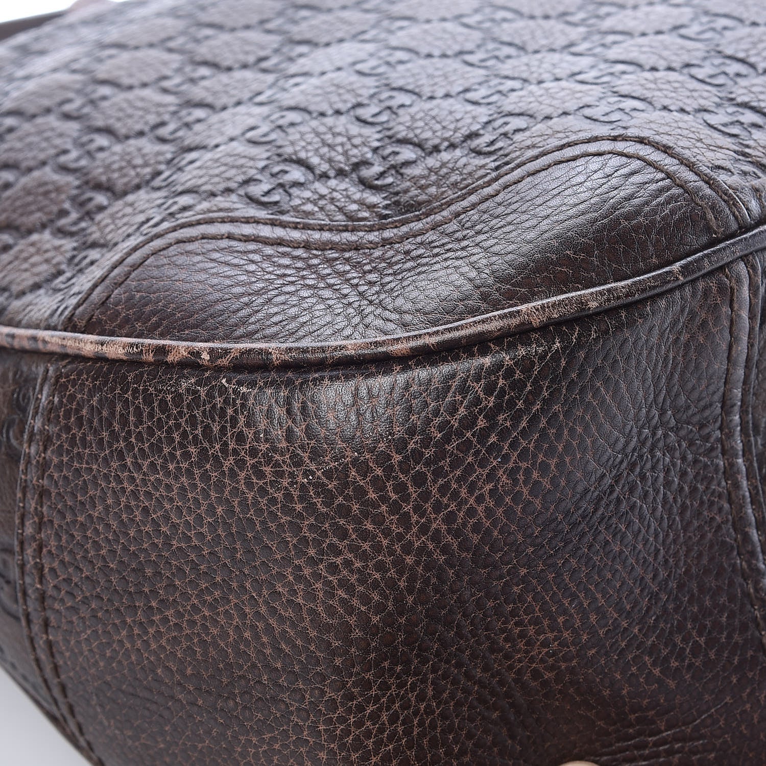 Gucci Guccissima Catherine Hobo Brown 11 of 16