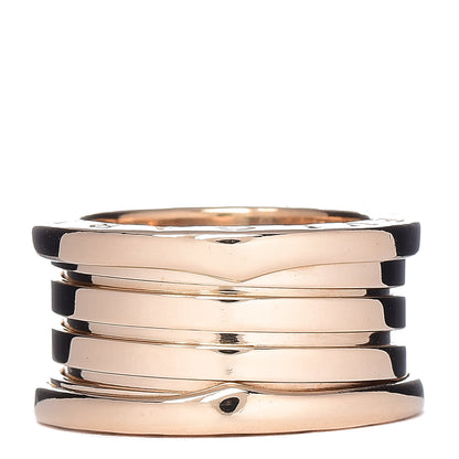 Bulgari 18K Yellow Gold B.Zero1 Four-Band Ring 53 6.5 1 of 4
