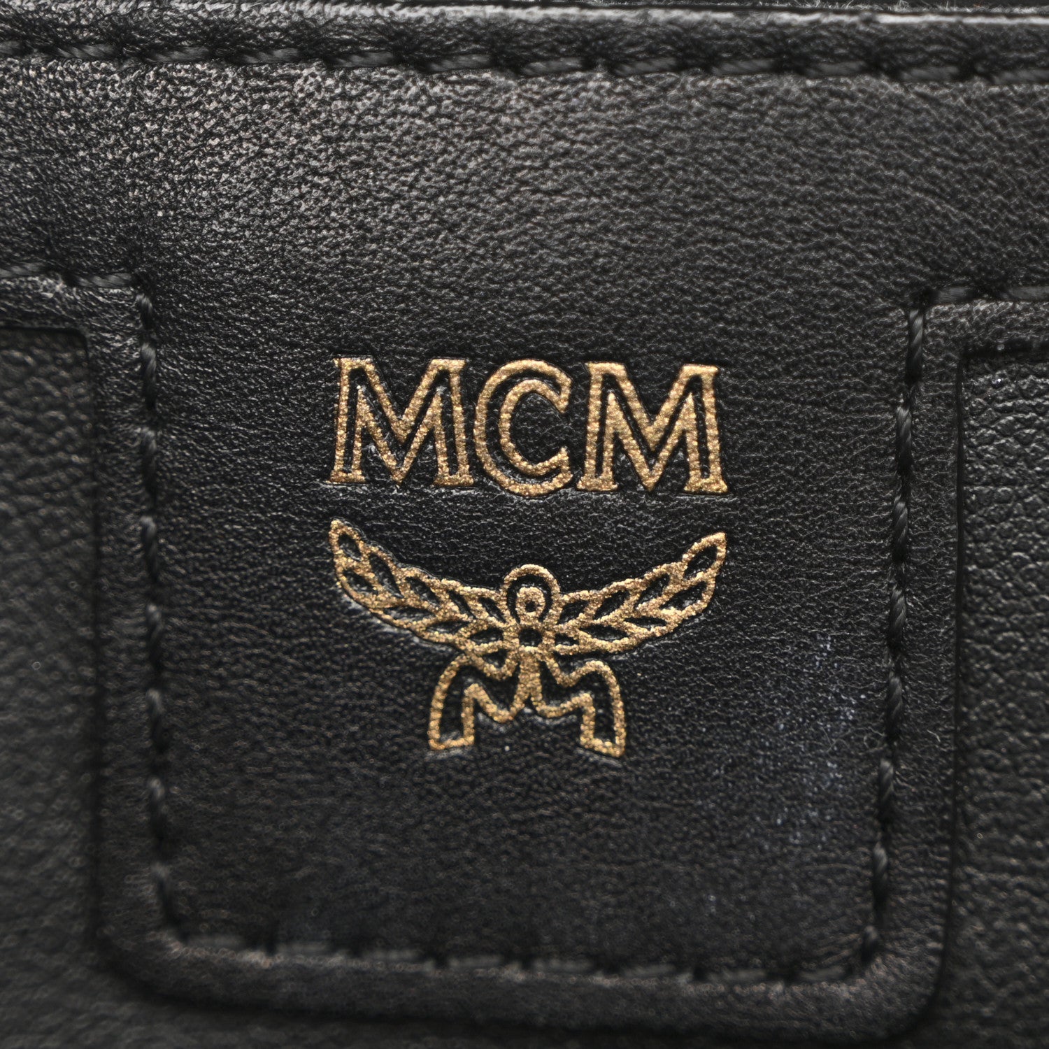 MCM Visetos Studded Small Stark M Backpack Cognac 6 of 14