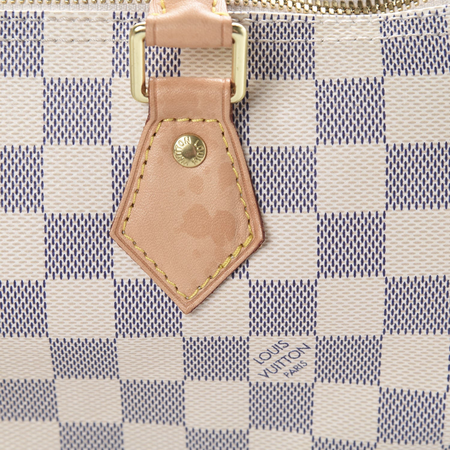 Louis Vuitton Damier Azur Speedy Bandouliere 30 10 of 14