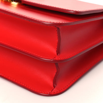 Burberry Calfskin Small TB Bag Bright Red 8 of 8