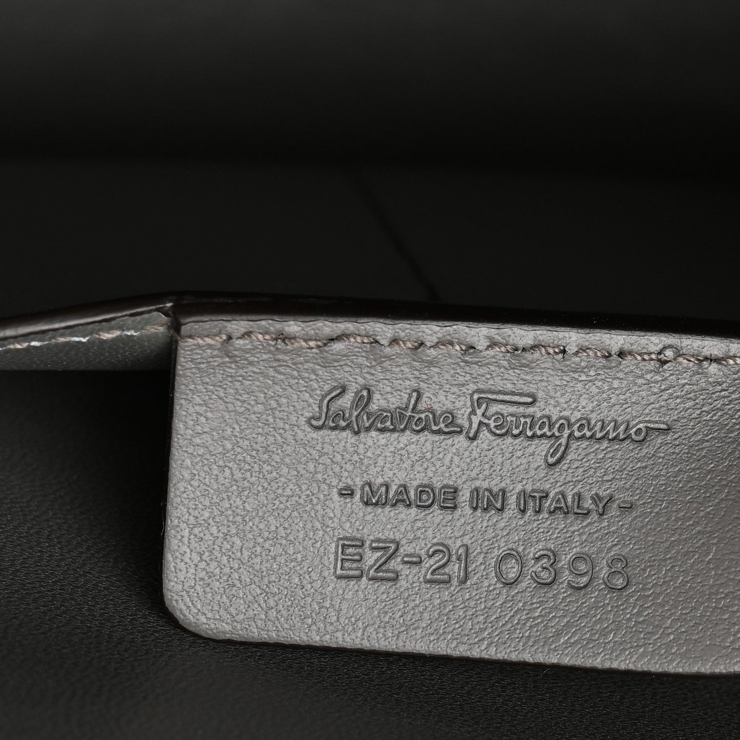 Hammered Calfskin Medium The Studio Box Bag Sparrow