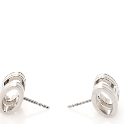 Hermes Palladium Pop H Earrings 3 of 4