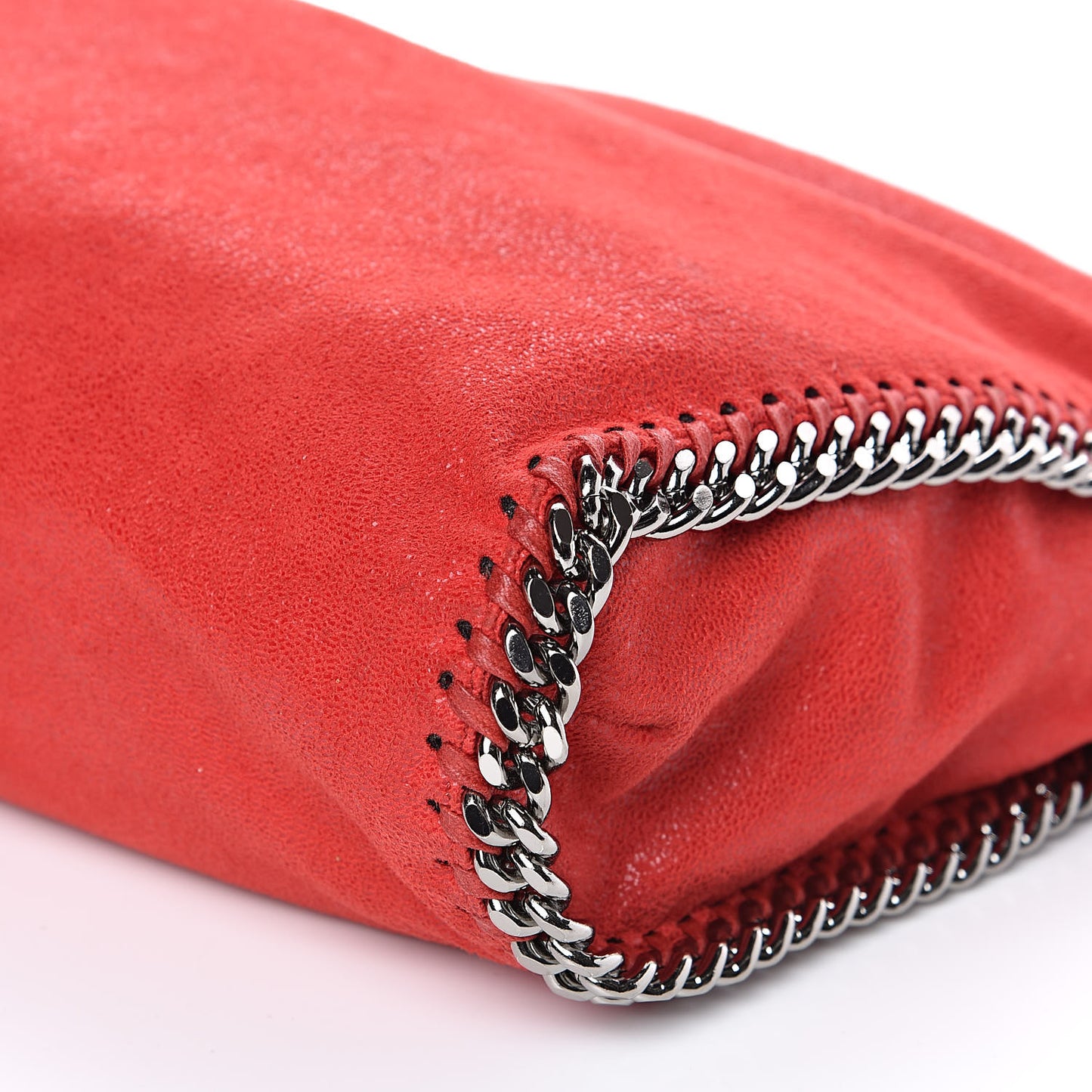 Shaggy Deer Falabella Fold Over Tote Flame