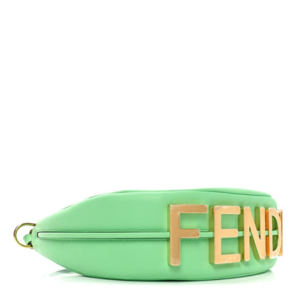 Fendi Vitello Grace Matte Small Fendigraphy Hobo Bag Edamame 4 of 10