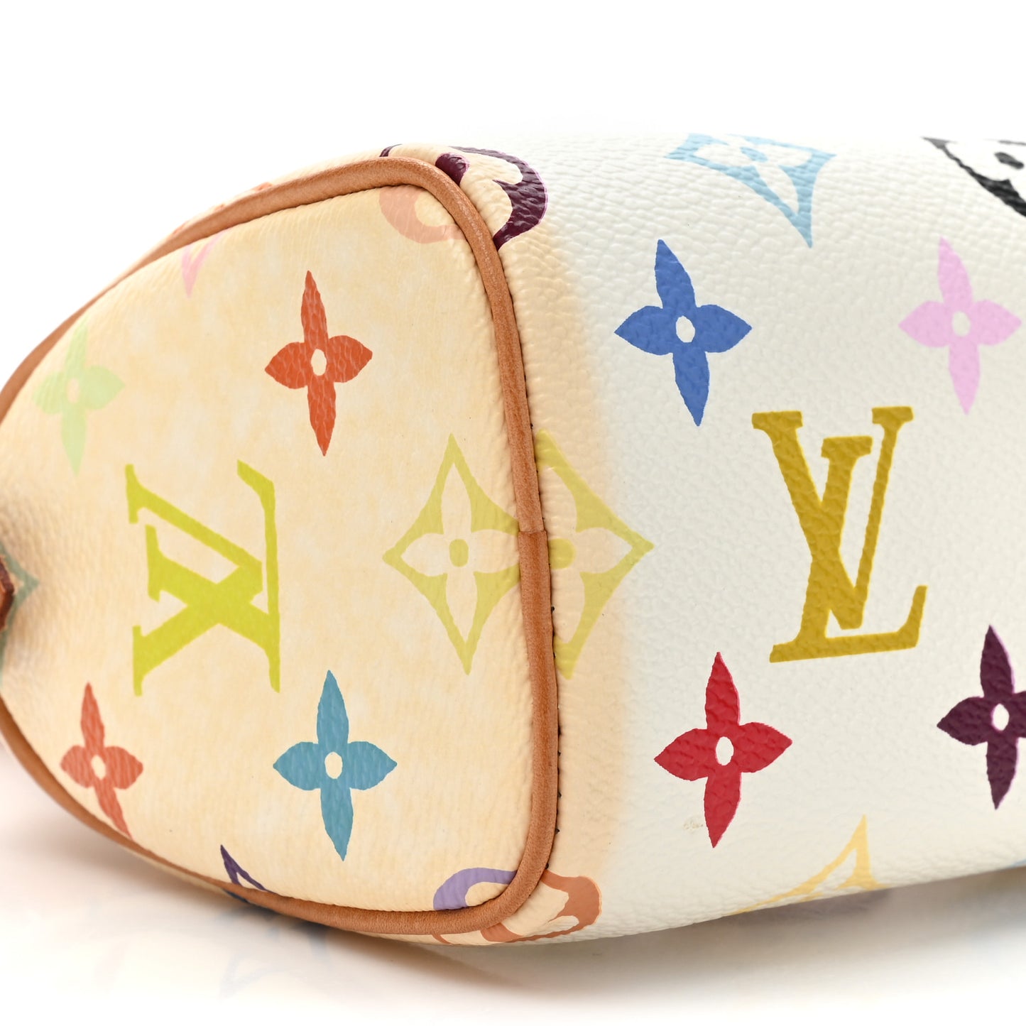 Monogram Multicolor Mini Sac HL Speedy White