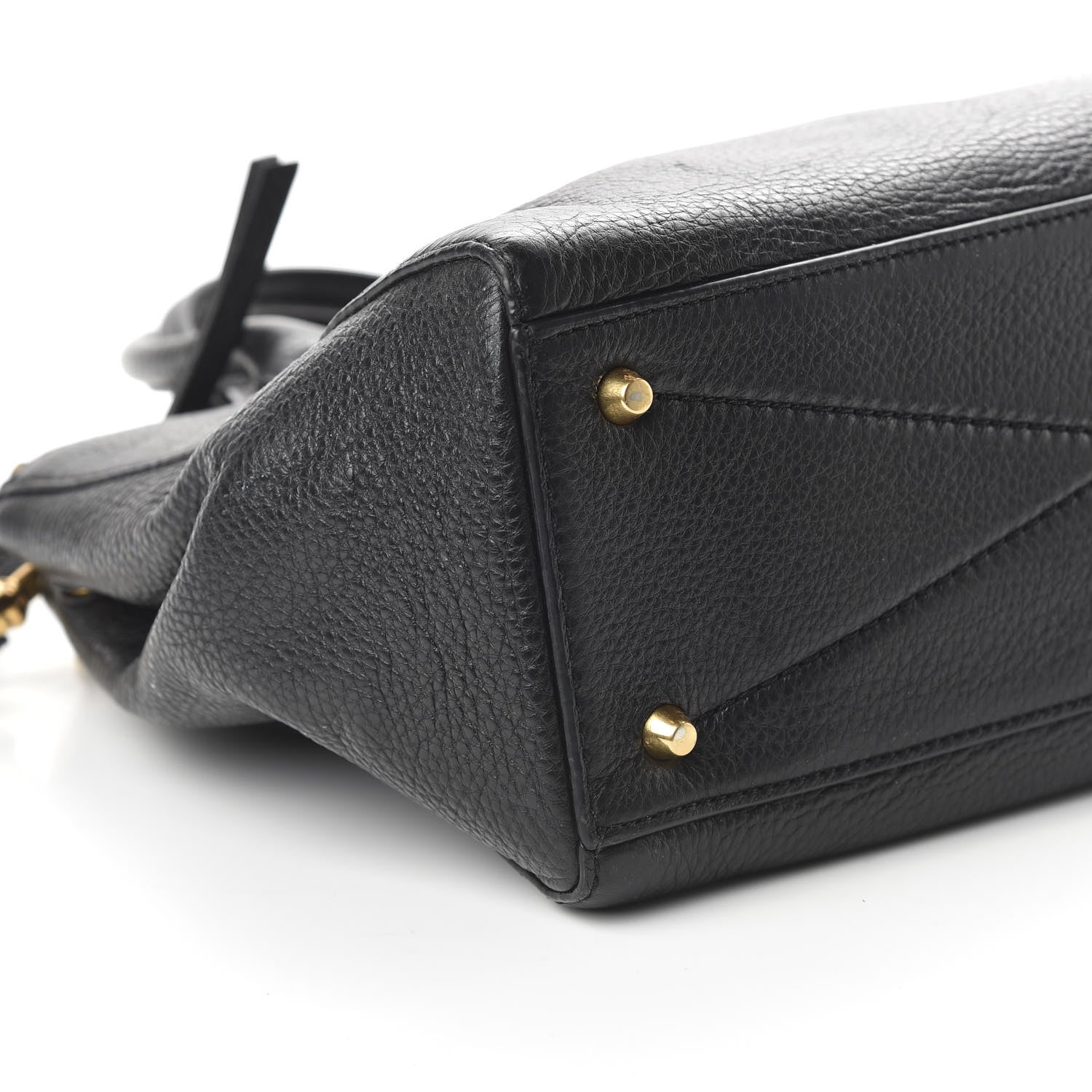 Marc Jacobs Textured Calfskin Medium Incognito Satchel Black 6 of 9