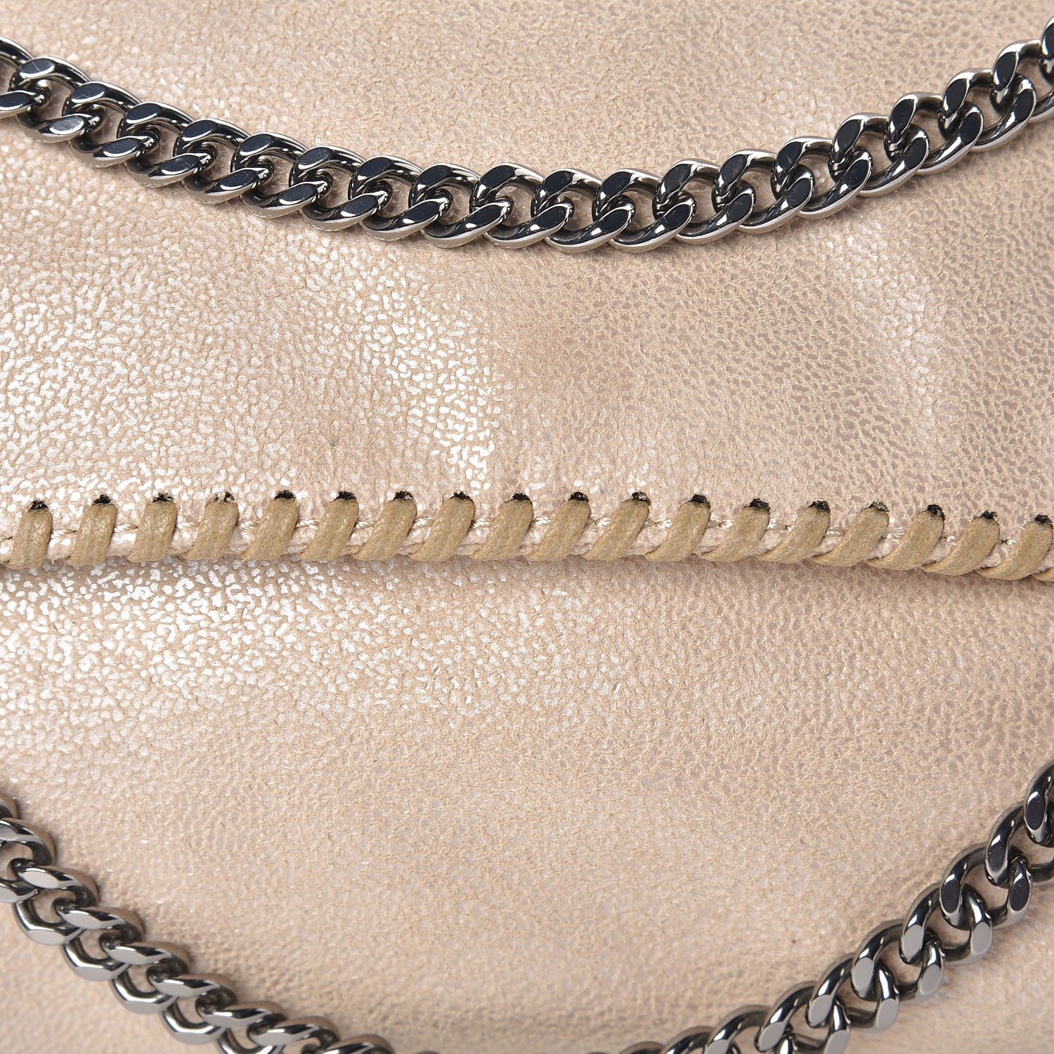 Stella McCartney Shaggy Deer Mini Falabella Shoulder Bag Pearlesce 9 of 9