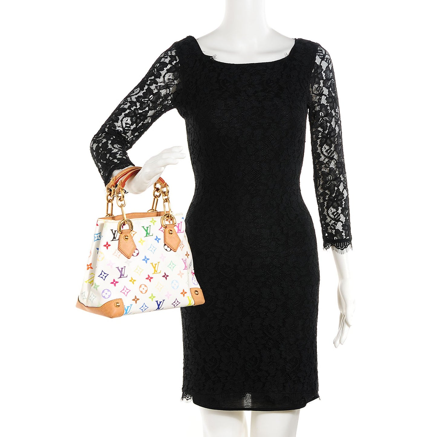 Monogram Multicolor Audra White
