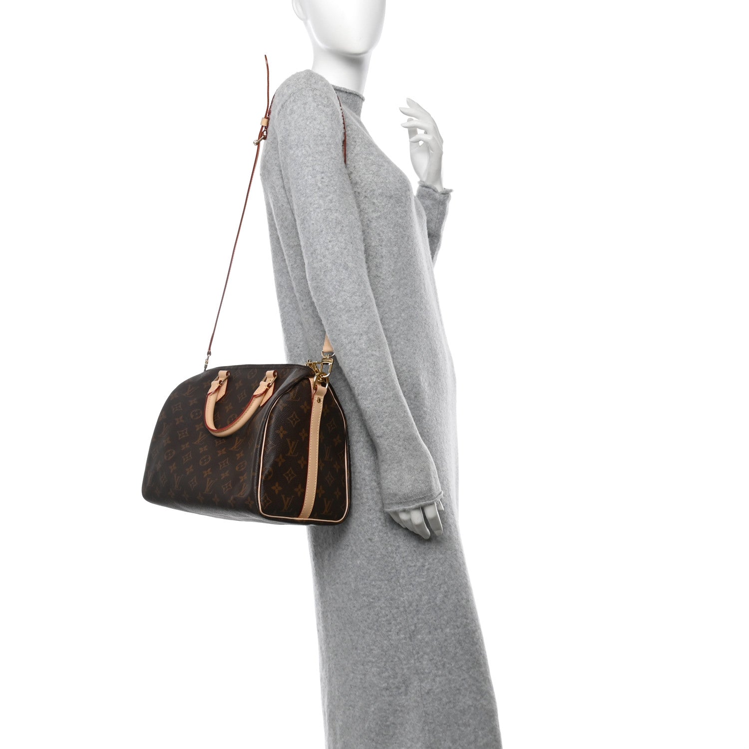Louis Vuitton Monogram Speedy Bandouliere 30 2 of 11