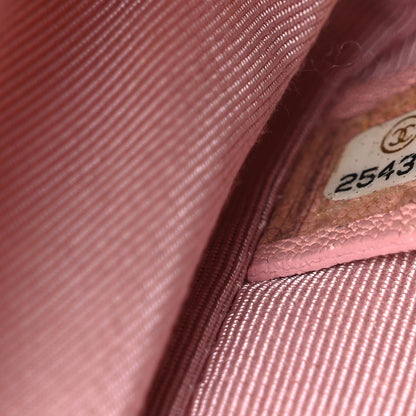 Chanel Lambskin Quilted Mini CC Box Camera Bag Pink 7 of 12