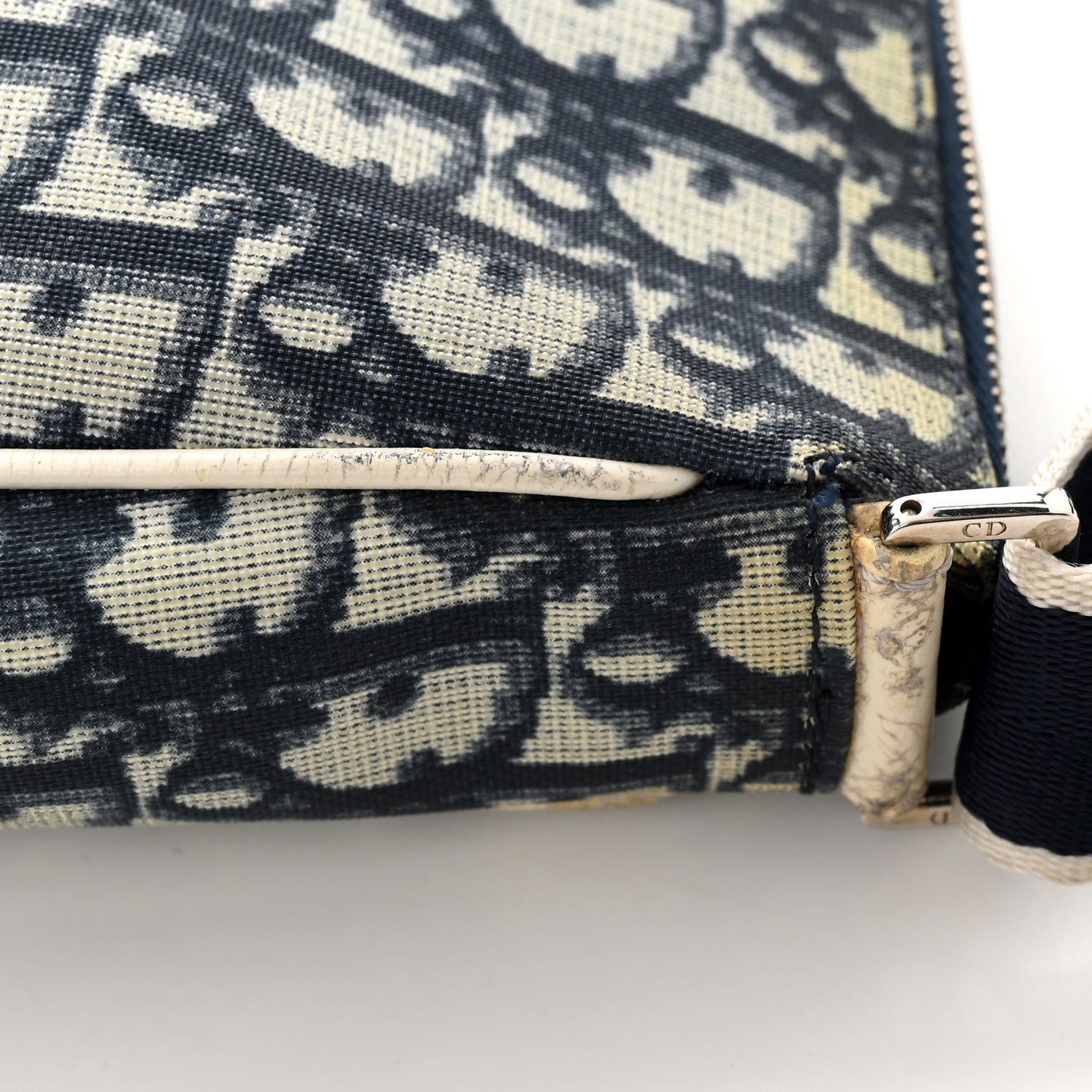 Monogram Girly Messenger Bag Navy Blue