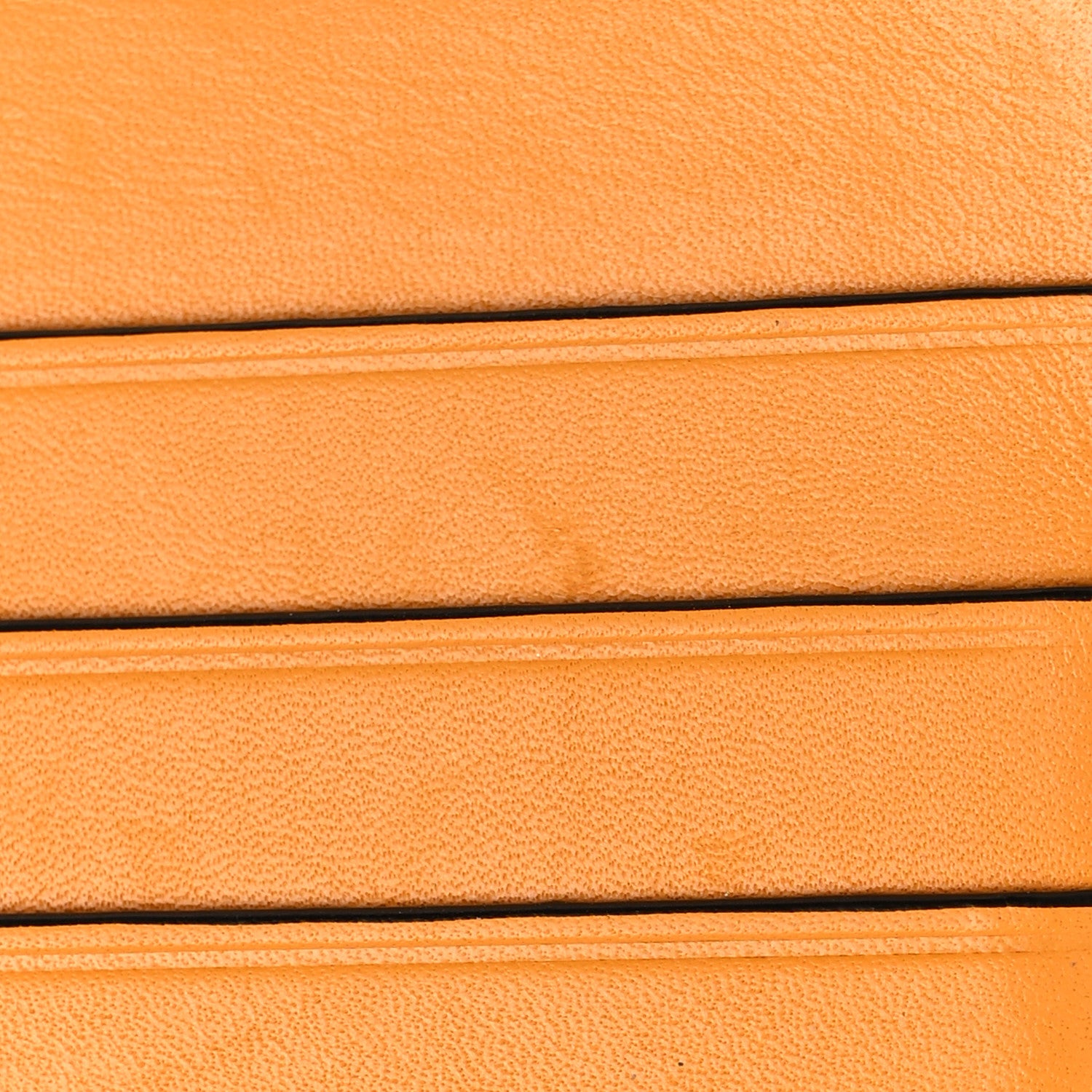 Loewe Calfskin Embossed Repeat Coin Card Holder Mandarin 8 of 12
